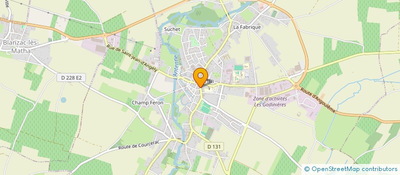 localisation de l'entreprise SCI IRIS  MATHA