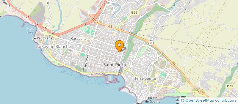 localisation de l'entreprise SCI IRIS à SAINT-PIERRE