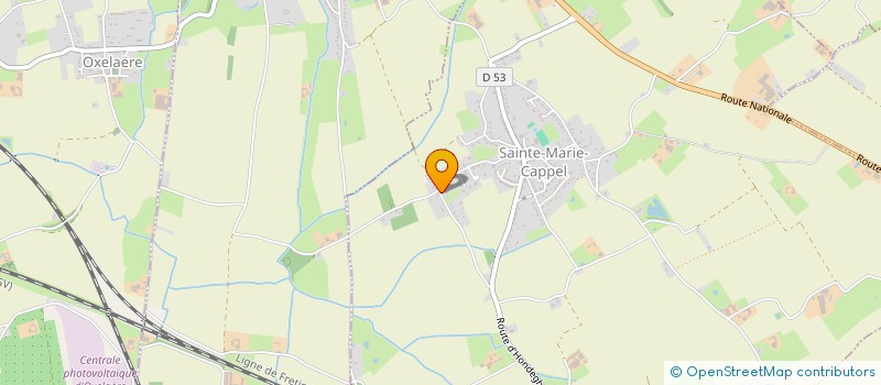 localisation de l'entreprise SCI IRIS  SAINTE-MARIE-CAPPEL