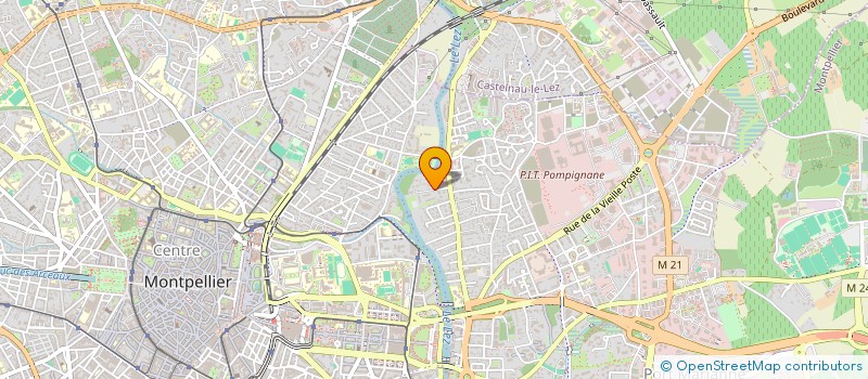 localisation de l'entreprise SCI IRIS à MONTPELLIER