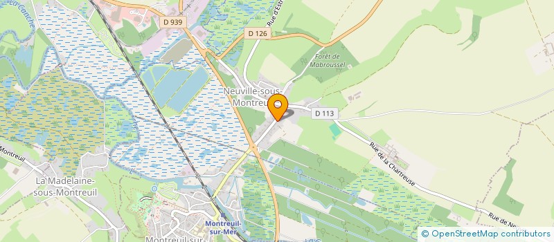 localisation de l'entreprise SCI IRIS  HOUPLINES