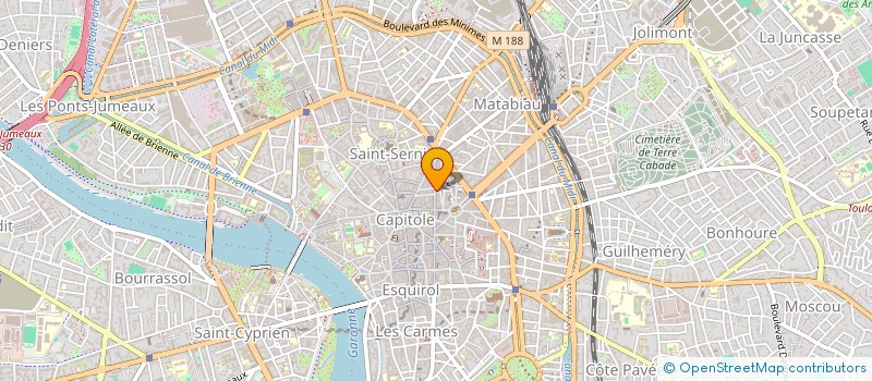 localisation de l'entreprise SCI IRIS à TOULOUSE