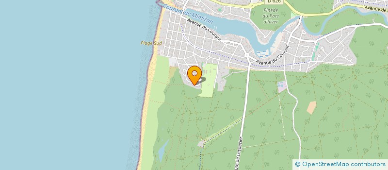 localisation de l'entreprise SCI IRIS & LILY  MIMIZAN