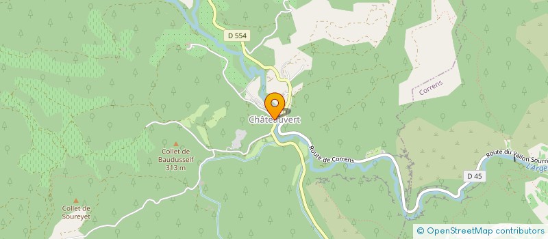 localisation de l'entreprise SCI IRIS V  CHATEAUVERT