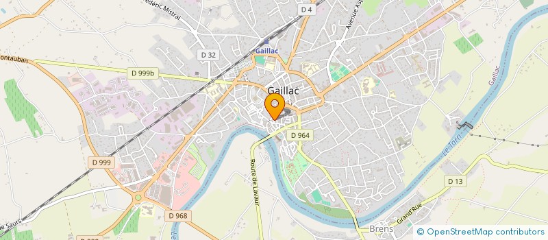 localisation de l'entreprise SCI IRISEVA à GAILLAC