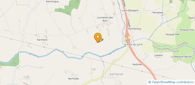 localisation de l'entreprise SCI IRISH AND CO  BRANDIVY