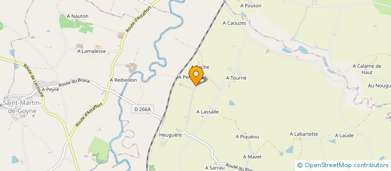 localisation de l'entreprise SCI IRJPC  TERRAUBE