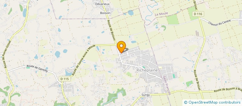 localisation de l'entreprise SCI IRMA  SAINTE-ANNE