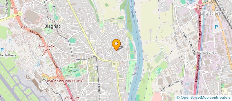 localisation de l'entreprise SCI IRMA  BLAGNAC