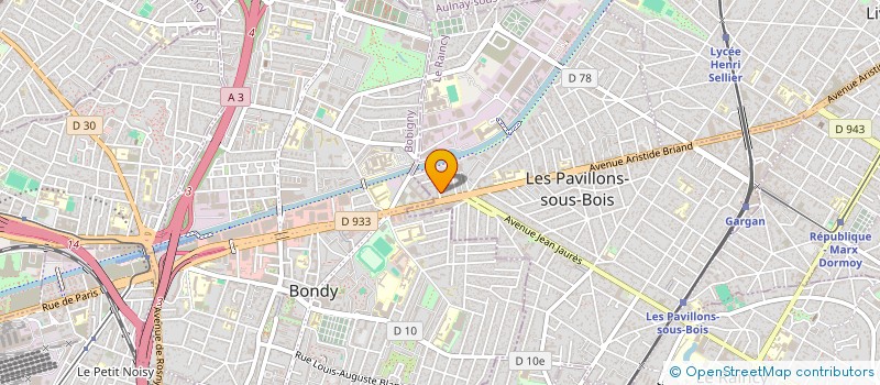 localisation de l'entreprise SCI IRMÃOS IMMO à LES PAVILLONS-SOUS-BOIS