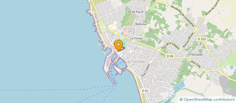 localisation de l'entreprise SCI IROISE RH  LA TURBALLE