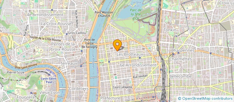 localisation de l'entreprise SCI IRRO  LYON