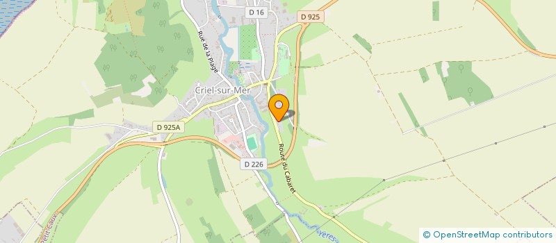 localisation de l'entreprise SCI IRVL  CRIEL-SUR-MER