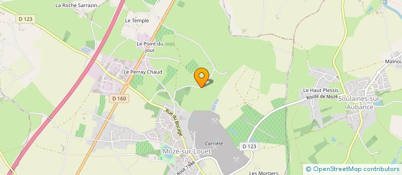 localisation de l'entreprise SCI-IS.49IMMOBILIER-ANGERS  MOZE-SUR-LOUET