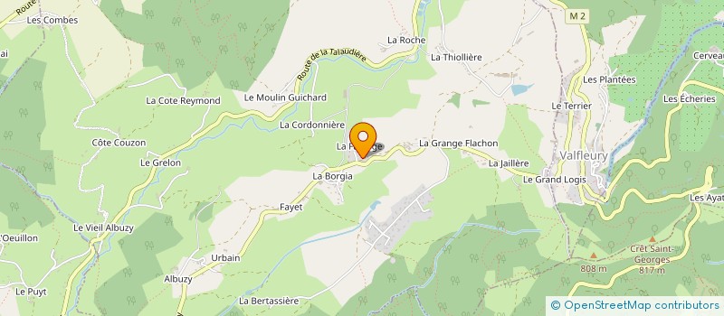 localisation de l'entreprise SCI IS IMMO  SAINT-CHRISTO-EN-JAREZ