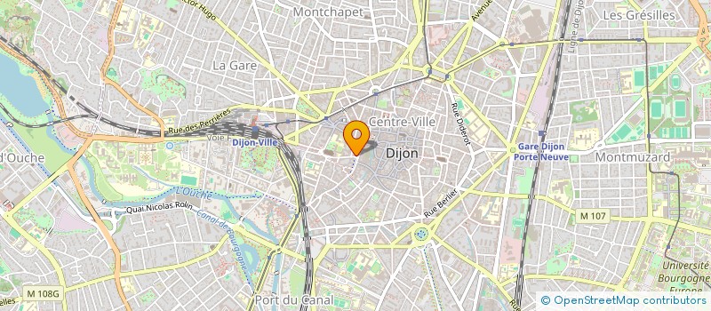localisation de l'entreprise SCI IS LOCATION à DIJON