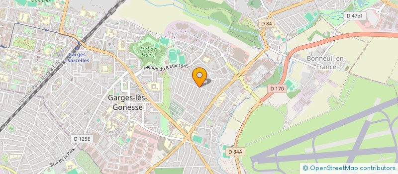 localisation de l'entreprise SCI ISA à GARGES-LES-GONESSE
