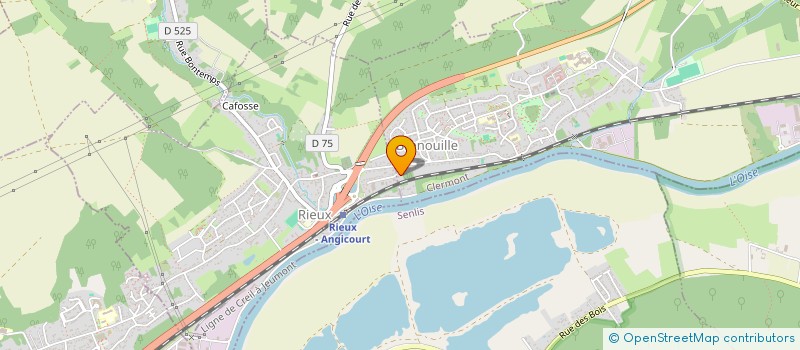 localisation de l'entreprise SCI ISA BELLE  BRENOUILLE