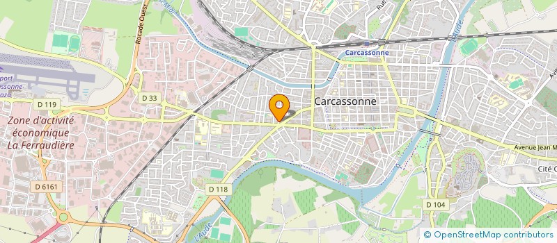 localisation de l'entreprise SCI ISA JO à CARCASSONNE