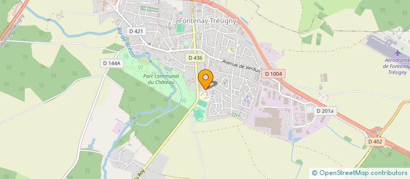 localisation de l'entreprise SCI ISAAC  FONTENAY-TRESIGNY