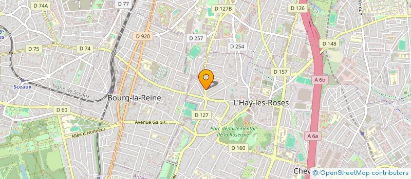 localisation de l'entreprise SCI ISABEAU  L'HAY-LES-ROSES