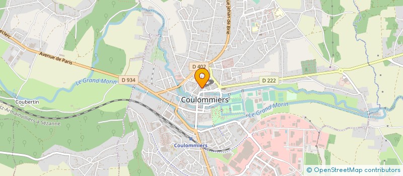 localisation de l'entreprise SCI ISABEAUREPAIRE à COULOMMIERS
