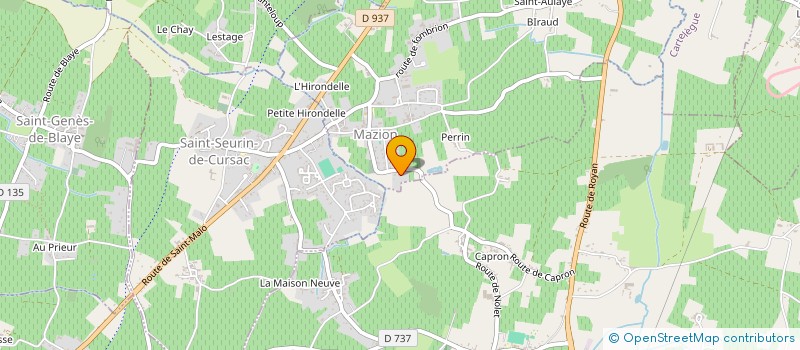 localisation de l'entreprise SCI ISABELLE  MAZION