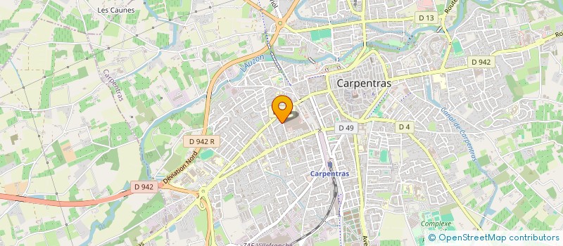 localisation de l'entreprise SCI ISABELLE  CARPENTRAS