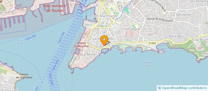 localisation de l'entreprise SCI ISABELLE  TOULON