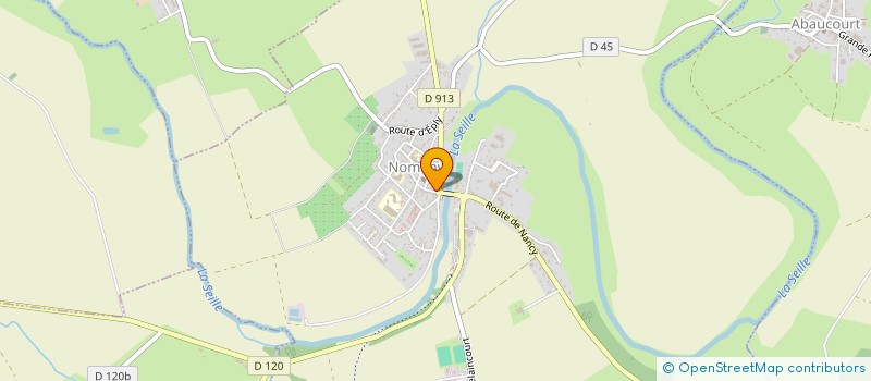 localisation de l'entreprise SCI ISABELLE  NOMENY