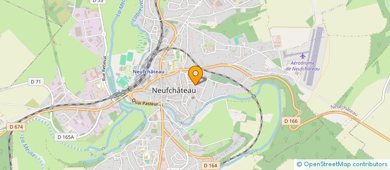localisation de l'entreprise SCI ISABELLE à NEUFCHATEAU