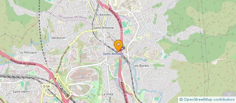 localisation de l'entreprise SCI ISABELLE ET SUZANNE à MARSEILLE