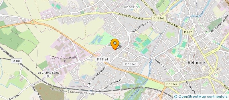 localisation de l'entreprise SCI ISABELLE LAETITIA CAUMONT  LAPUGNOY