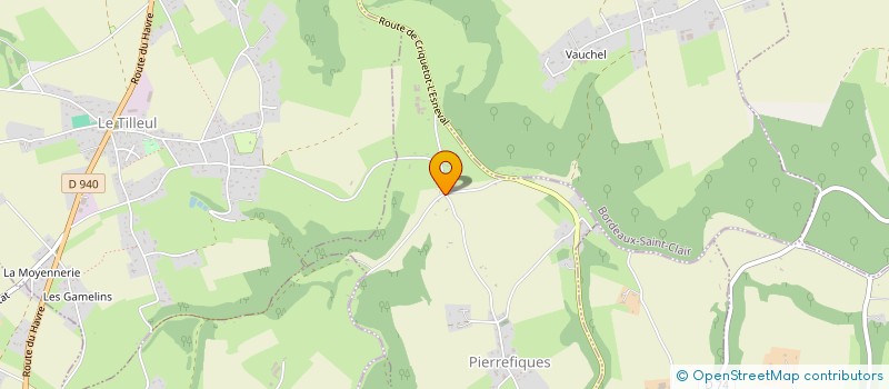 localisation de l'entreprise SCI ISABEY  PIERREFIQUES