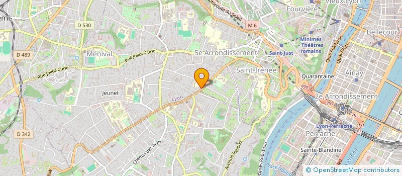 localisation de l'entreprise SCI ISABLLMANN  LYON