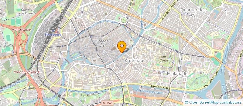 localisation de l'entreprise SCI ISACATH à STRASBOURG