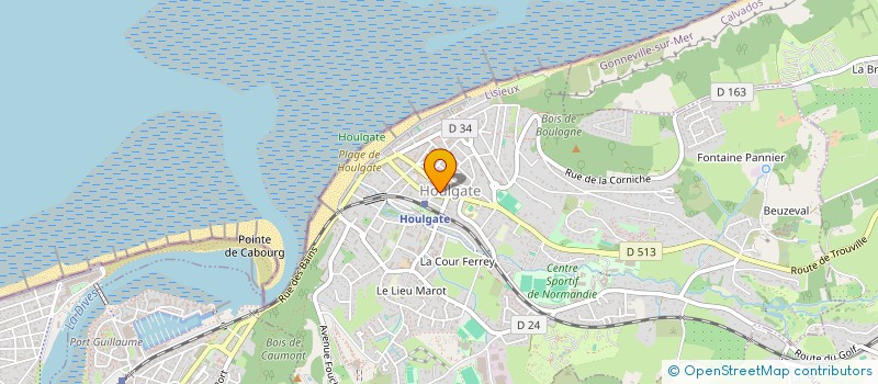 localisation de l'entreprise SCI ISACHRIS  HOULGATE