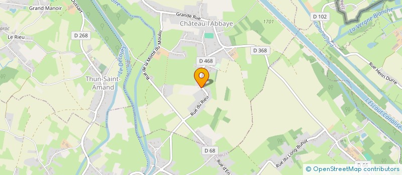 localisation de l'entreprise SCI ISADA  NIVELLE