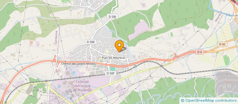 localisation de l'entreprise SCI ISADORA  MEYREUIL