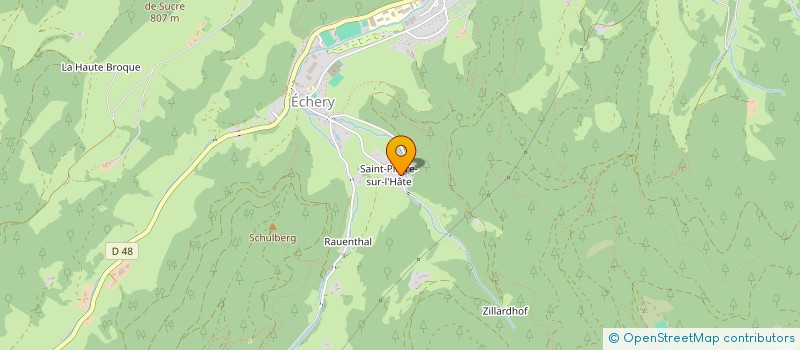 localisation de l'entreprise SCI ISADORA  SAINTE-MARIE-AUX-MINES