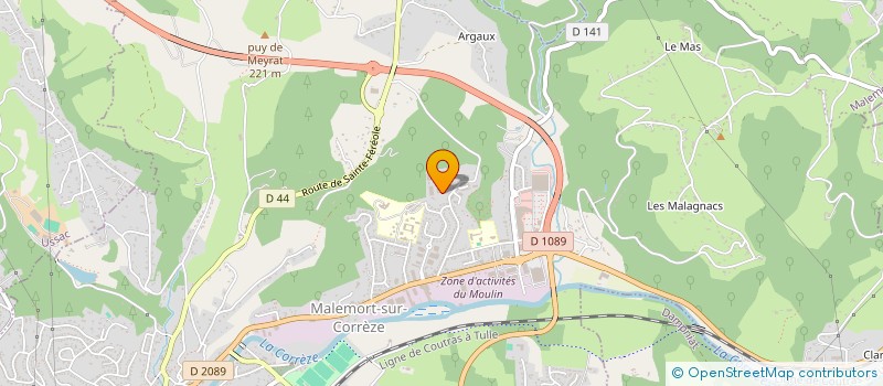 localisation de l'entreprise SCI ISAFRA à MALEMORT