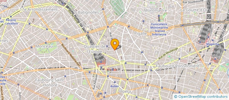 localisation de l'entreprise SCI ISAFRA  PARIS