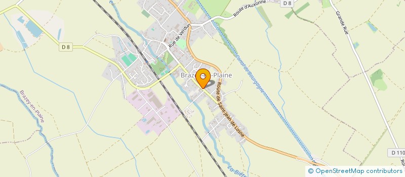 localisation de l'entreprise SCI ISAFRANCO  BRAZEY-EN-PLAINE