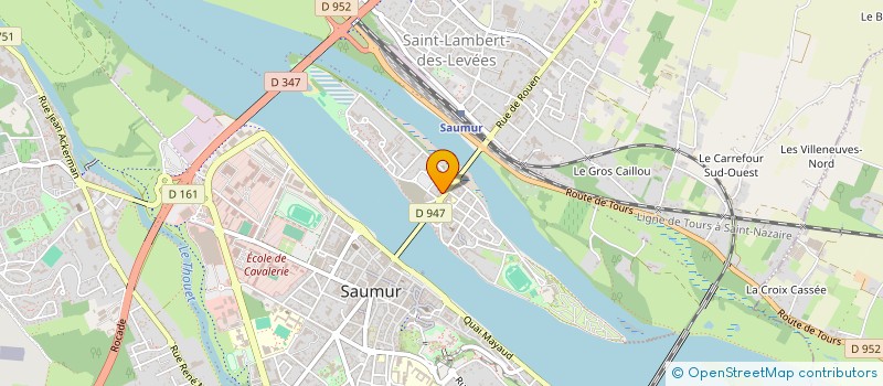 localisation de l'entreprise SCI ISAI  SAUMUR