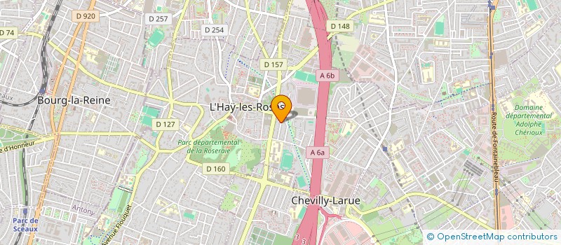 localisation de l'entreprise SCI ISAJOBELLE  L'HAY-LES-ROSES