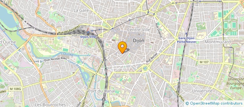 localisation de l'entreprise SCI ISAL à DIJON