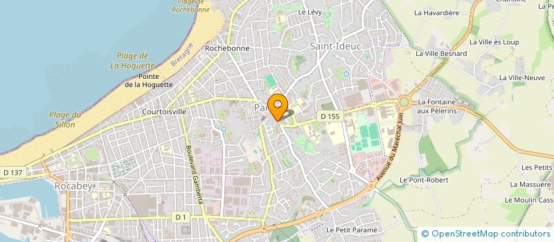 localisation de l'entreprise SCI ISALAINE  SAINT-MALO