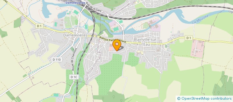 localisation de l'entreprise SCI ISALAN  BLAINVILLE-SUR-L'EAU