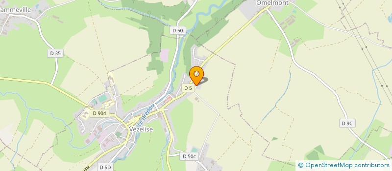 localisation de l'entreprise SCI ISALANE  VEZELISE