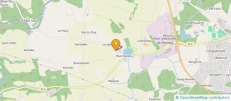 localisation de l'entreprise SCI ISALIANCE  PLOUAY